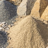 Limestone, Sand, Gravel
